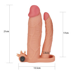 LoveToy Gaine de pénis Double Penis 19 x 5 cm